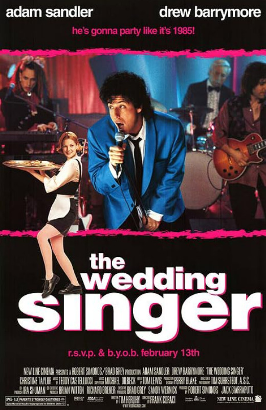 英語の日常会話におすすめの映画：ウェディングシンガー（The Wedding Singer）