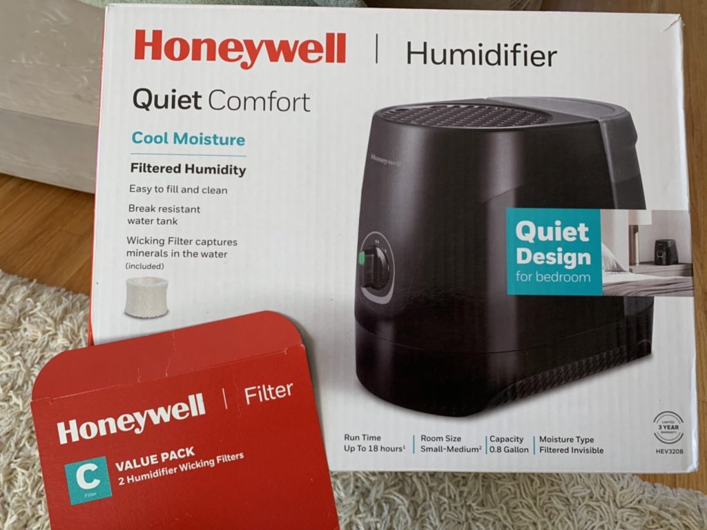 【Honeywell】アメリカでおすすめ・掃除簡単な加湿器レビュー