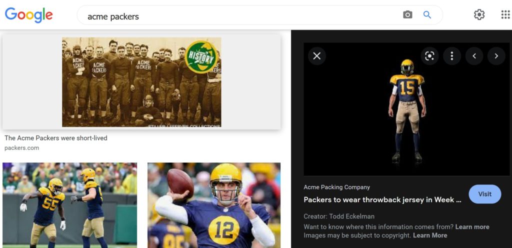 ■チーム名「Acme Packers（アクミパッカーズ）」の時代