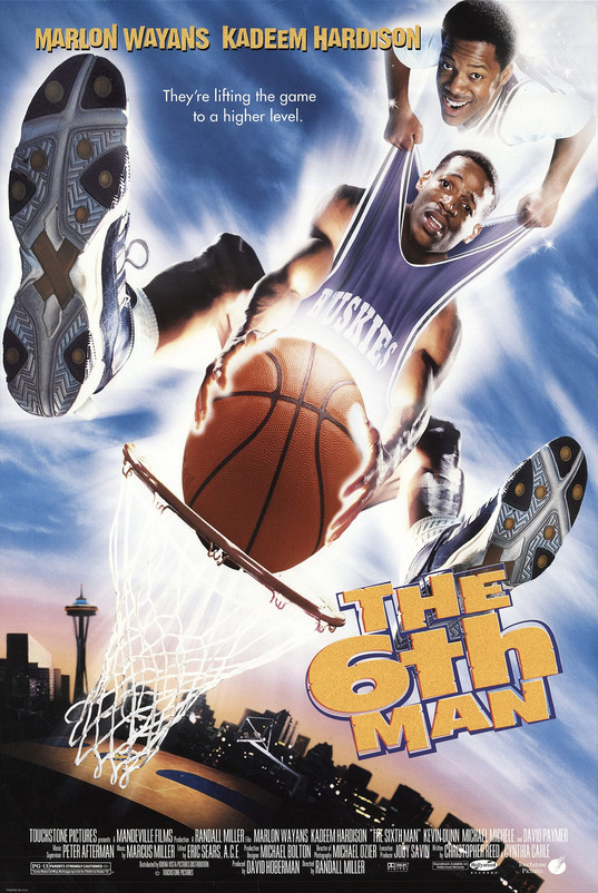 バスケのコメディ映画：The Sixth Man（ゴースト・ブラザー/天国から来たヒーロー）－1997年