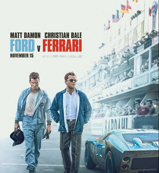 おすすめの車映画：Ford v Ferrari（フォードvsフェラーリ）－2019年