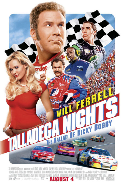 コメディ系の車映画：Talladega Nights:The Ballad of Ricky Bobby（タラデガ・ナイト・オーバルの狼）－2006年
